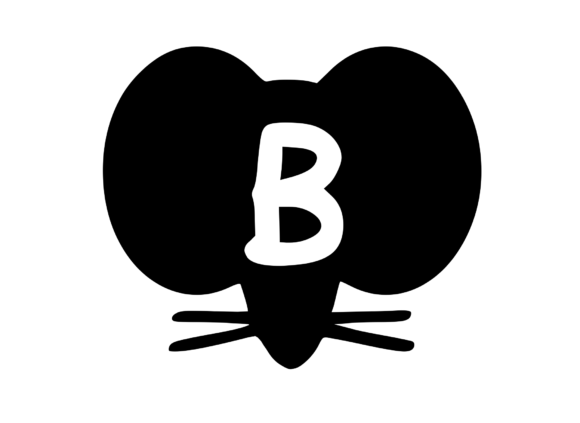 Cute Cartoon Mouse with Mono B: Graphics & Crafts Review