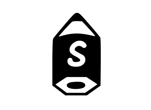 Cute Stubby Pencil with Mono S: Graphics for Crafts