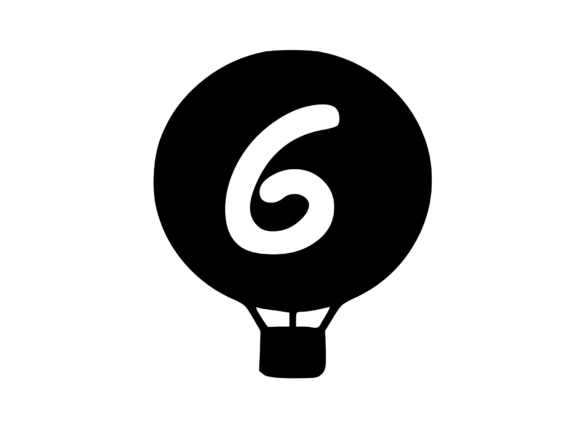 Hot Air Balloon with Mono 6: Graphics for Crafts