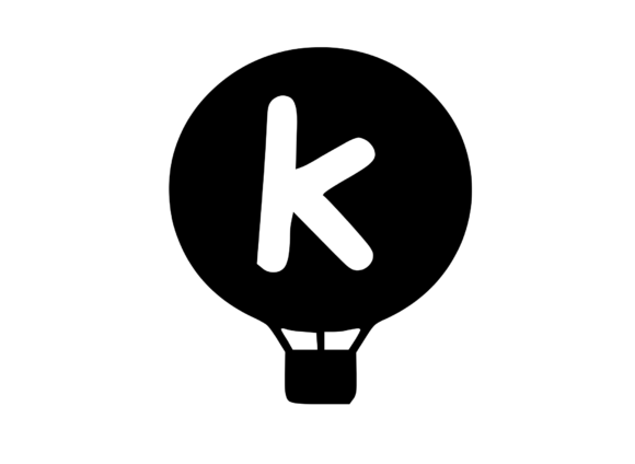 Hot Air Balloon with Mono K: Graphics for Crafts