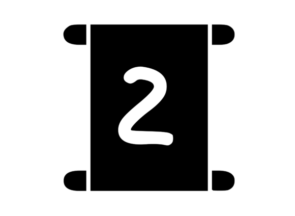 Old Scroll with Playful Mono 2: Graphics for Crafts