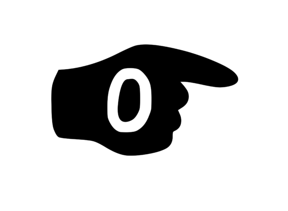 Pointing Hand Graphics for Playful Crafts Branding