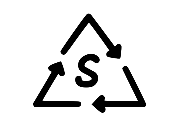 Recycle Symbol with Playful Mono S Review
