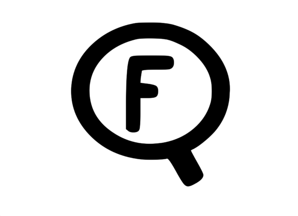 Search Symbol with Playful Mono F: Graphics for Crafts