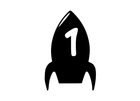 Space Rocket with Playful Mono 1: Graphics for Crafts