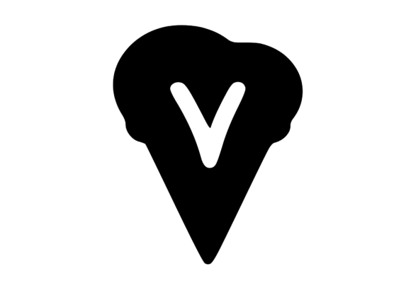 Yummy Ice Cream Cone with Mono V: Graphics for Crafts