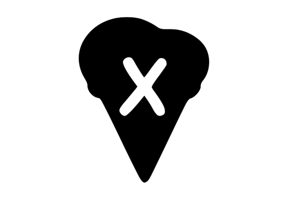 Yummy Ice Cream Cone with Mono X: Graphics for Crafts